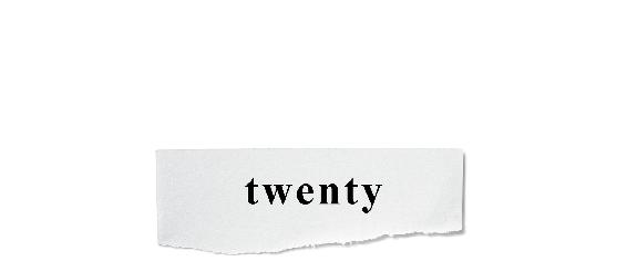 twenty