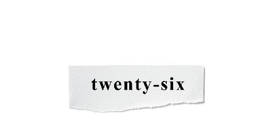twenty-six