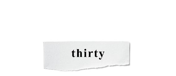 thirty