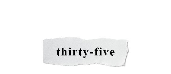 thirty-five
