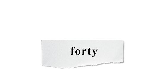 forty
